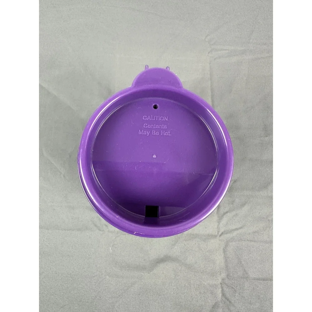 VTG Dollywood 2000 Pigeon Forge TN Whirley Thermo Insulated Plastic Mug Cup Lid